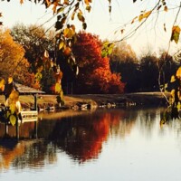 Mill Creek Pond in the Fall
